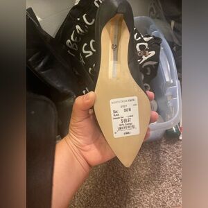 Black booty boots leather